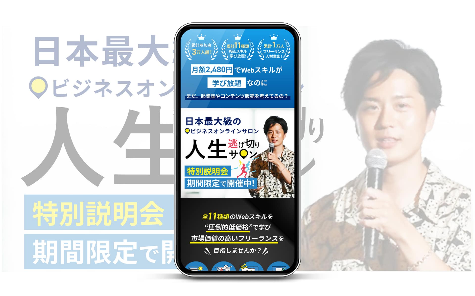 逃げ切りサロン